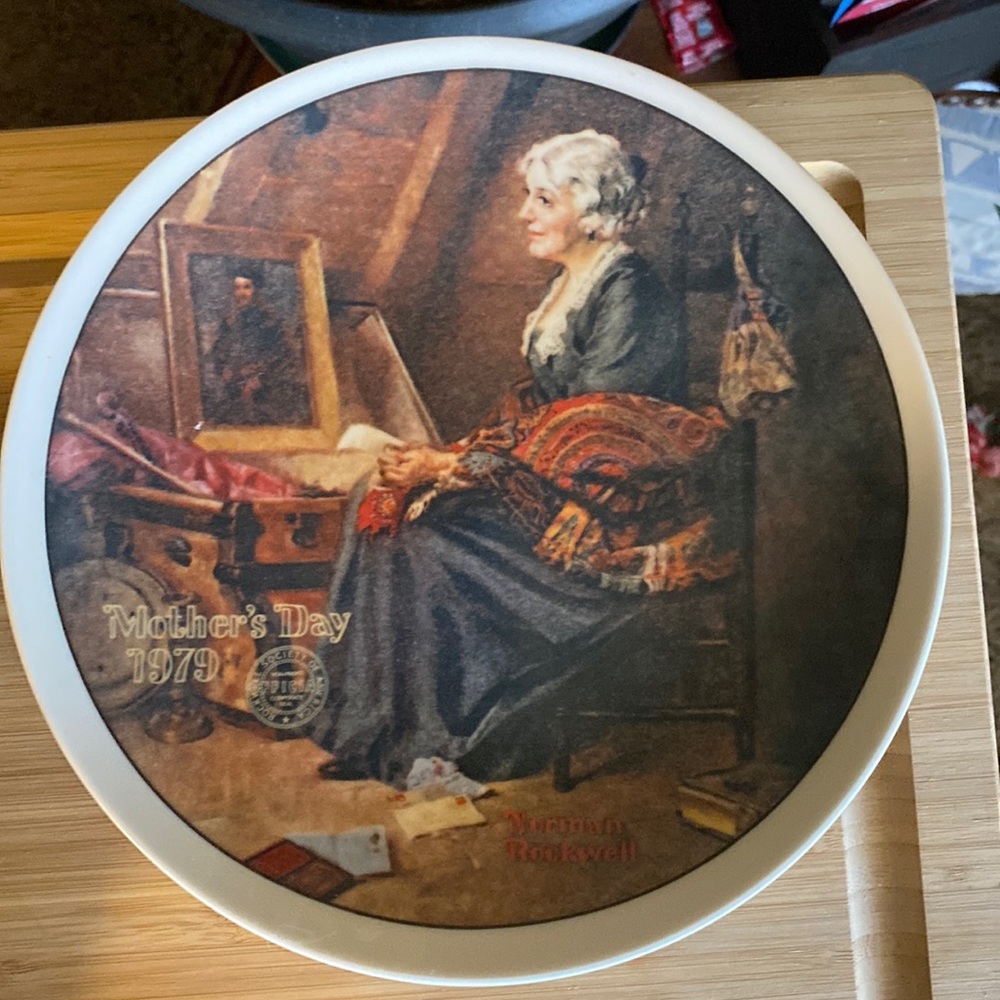 Vintage Norman Rockwell Plate